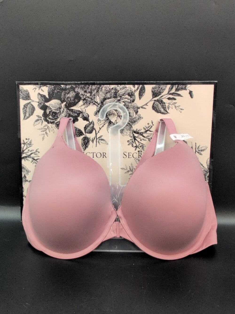 Victoria's Secret Perfect Shape Lace Racerback Push Up Bra Nostalgia Rose 38DDD